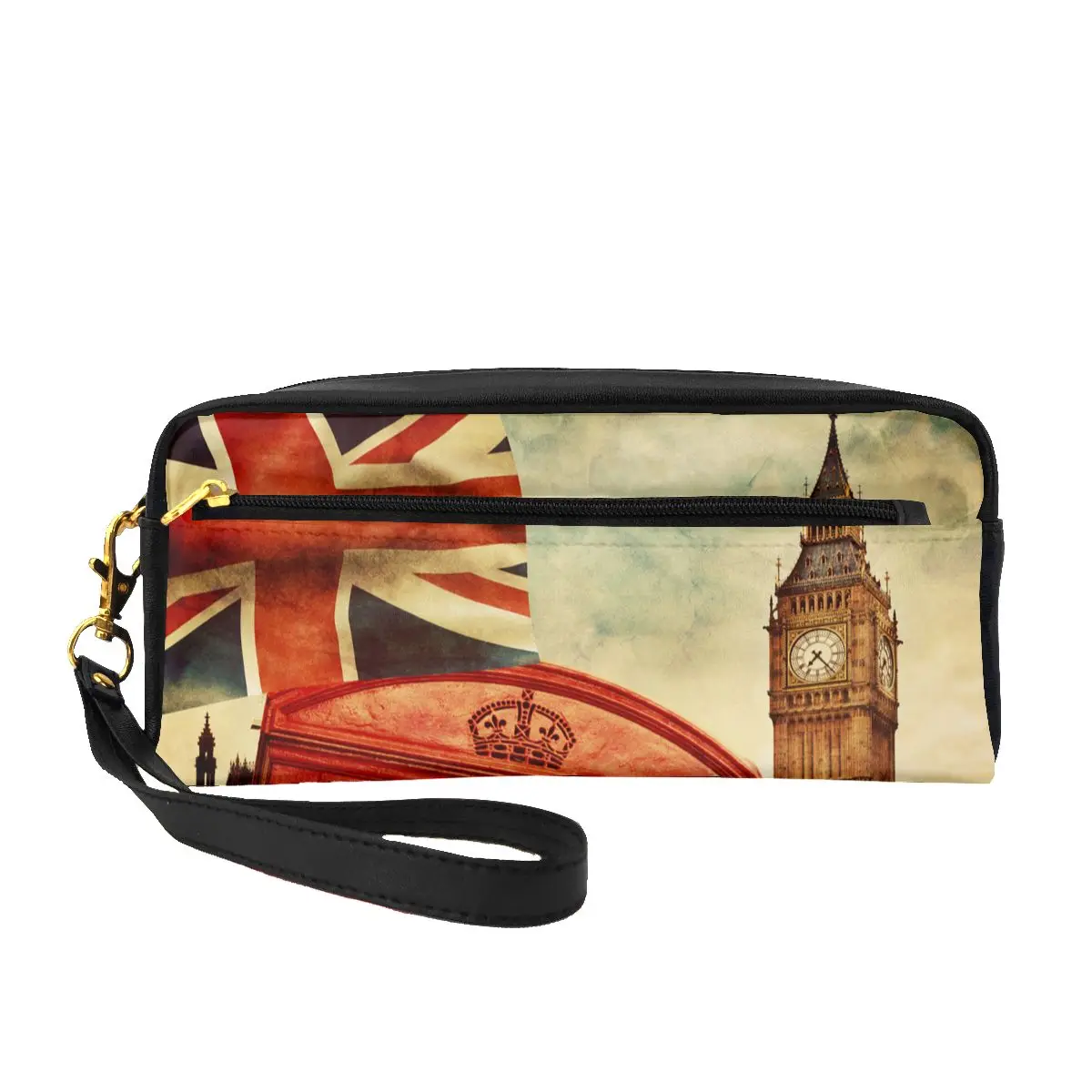 Women Portable Cosmetic Bag Red Phone Booth Big Ben The Union Jack Flag Makeup Bag Pouch Makeup Organizer Pencil Case
Women Portable Cosmetic Bag Red Phone Booth Big Ben The Union Jack Flag Makeup Bag Pouch Makeup Organizer Pencil Case