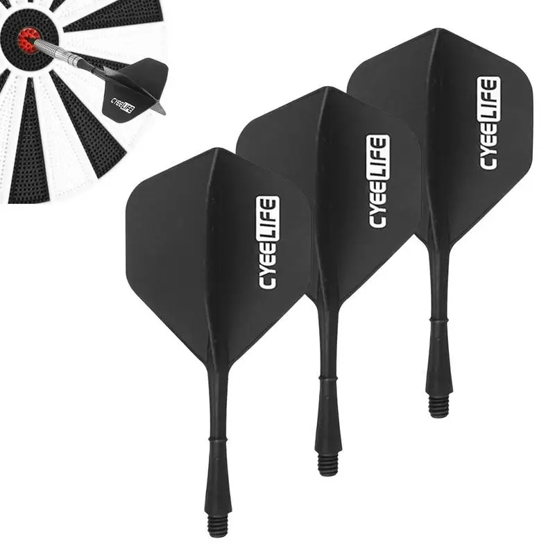 

Dart Accessories Shafts And Flights Two-in-One Dart Flight And Shaft With Wide Wind Darts Accessories 2BA For Steel Dart