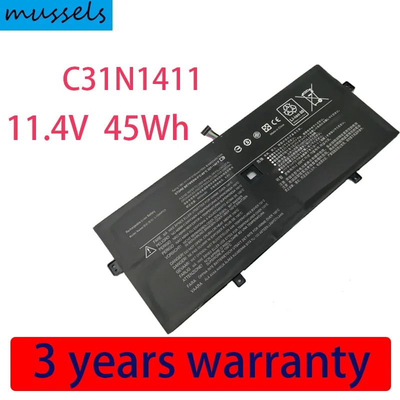 New Original 11.4V 45Wh C31N1411 Laptop Battery For Asus Zenbook U305 U305F U305FA U305CA UX305 UX305CA UX305F UX305FA
New Original 11.4V 45Wh C31N1411 Laptop Battery For Asus Zenbook U305 U305F U305FA U305CA UX305 UX305CA UX305F UX305FA