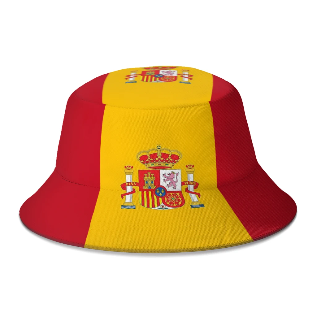 Summer Unisex Leisure Bucket Hat Flag Of Spain Bandera De Espana Women Men Fishing Hats Autumn Outdoor Boonie Hat for Bob
Summer Unisex Leisure Bucket Hat Flag Of Spain Bandera De Espana Women Men Fishing Hats Autumn Outdoor Boonie Hat for Bob