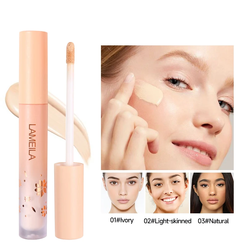 

Liquid Makeup Concealer Convenient Full Coverage Eye Dark Circles Blemish 3 Colors New Dark Skin Face Contour Cosmetics