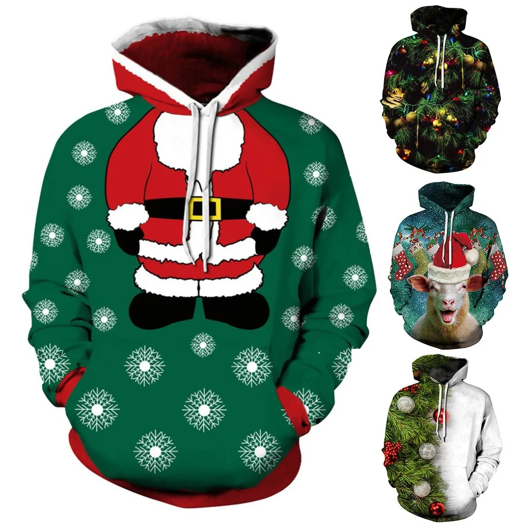 Women Men Outwear Winter Hooded Coat Tops Long Christmas Womens Sweaters Zip up before Christmas Sweatshirt Hoodie for Women
Women Men Outwear Winter Hooded Coat Tops Long Christmas Womens Sweaters Zip up before Christmas Sweatshirt Hoodie for Women