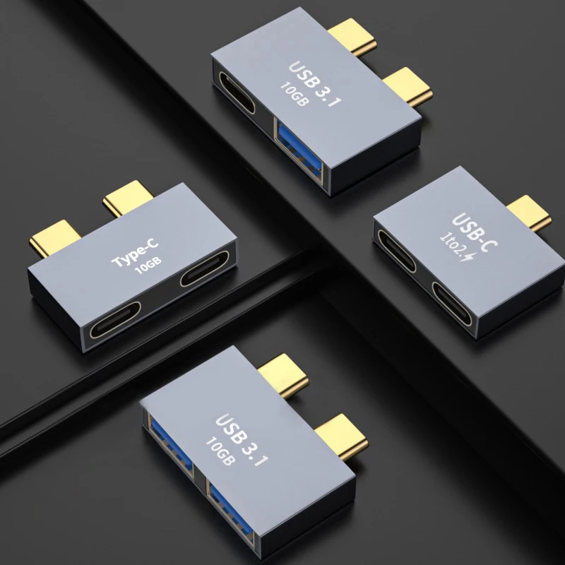 USB C HUB Docking Station Dual Type-C to Multi USB Splitter Adapter For MacBook pro Laptop PC Extender
USB C HUB Docking Station Dual Type-C to Multi USB Splitter Adapter For MacBook pro Laptop PC Extender