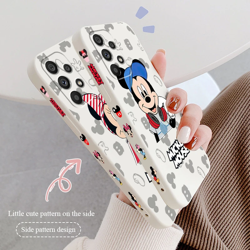 Hot Mickey Minnie Couple Phone Case For Samsung A73 A72 A71 A52 A53 A54 A51 A42 A34 A32 A14 A21S A13 A12 A23 5G Liquid Left Rope
Hot Mickey Minnie Couple Phone Case For Samsung A73 A72 A71 A52 A53 A54 A51 A42 A34 A32 A14 A21S A13 A12 A23 5G Liquid Left Rope