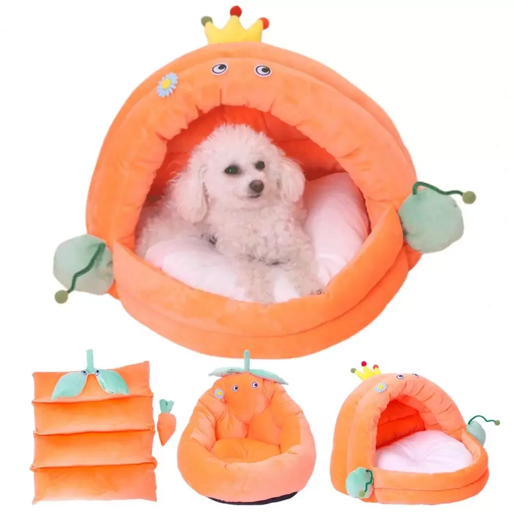 Tent Lovely Non-slip Bottom Thickening Cute Pumpkin Shape Cat Dog Sleeping Bed Tent for Home
Tent Lovely Non-slip Bottom Thickening Cute Pumpkin Shape Cat Dog Sleeping Bed Tent for Home