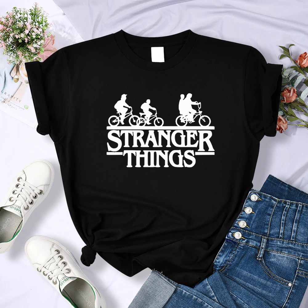 Hot Sale Stranger Things Movie Women T-Shirts Street Breathable Short Sleeve Cartoon Cool Tops Loose Sports T Shirt Female
Hot Sale Stranger Things Movie Women T-Shirts Street Breathable Short Sleeve Cartoon Cool Tops Loose Sports T Shirt Female