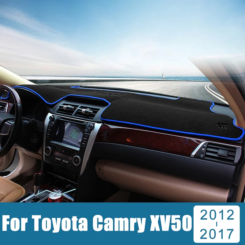 Car Accessories For Toyota Camry XV50 Hybrid 2012 2013 2014 2015 2016 2017 Dashboard Cover Avoid Light Mat Anti-UV Non-Slip Pad 
Car Accessories For Toyota Camry XV50 Hybrid 2012 2013 2014 2015 2016 2017 Dashboard Cover Avoid Light Mat Anti-UV Non-Slip Pad