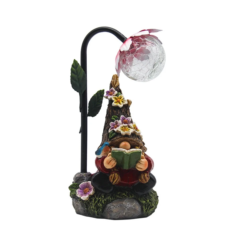 Декоративная садовая карликовая статуя, украшение на солнечной батарее со светодиодный Ной подсветкой, уличное украшение для террасы, балк...
Декоративная садовая карликовая статуя, украшение на солнечной батарее со светодиодный Ной подсветкой, уличное украшение для террасы, балк...