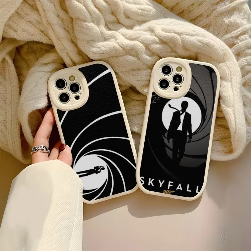 Чехол для телефона James Bond 007 силиконовый мягкий для IPhone 12 13 14 11 Pro Max Mini Xs X Xr 7 8 Plus SE2020 кожаный текстурный чехол
Чехол для телефона James Bond 007 силиконовый мягкий для IPhone 12 13 14 11 Pro Max Mini Xs X Xr 7 8 Plus SE2020 кожаный текстурный чехол