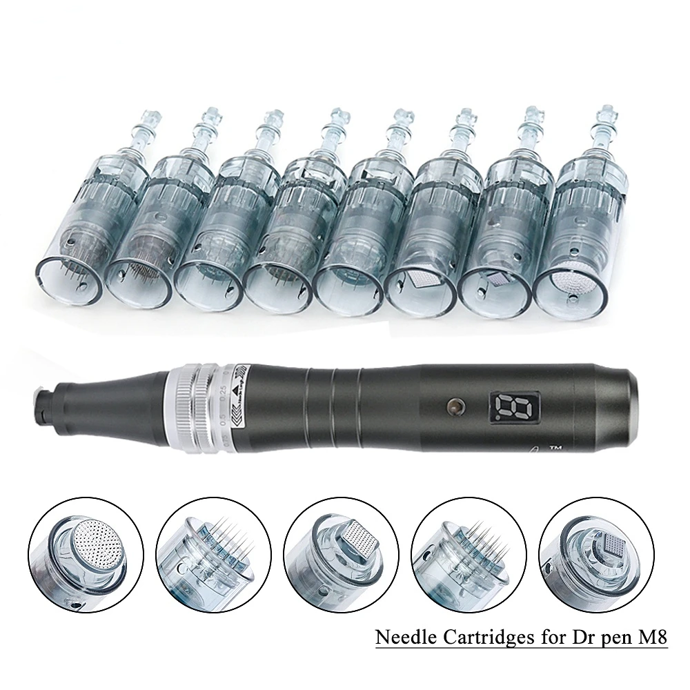 FOMIS 20pcs Cartridges for Dr. Pen Ultima M8 Needle Cartridges 11 16 36 42PIN Needles MTS Needling Beauty Device
FOMIS 20pcs Cartridges for Dr. Pen Ultima M8 Needle Cartridges 11 16 36 42PIN Needles MTS Needling Beauty Device