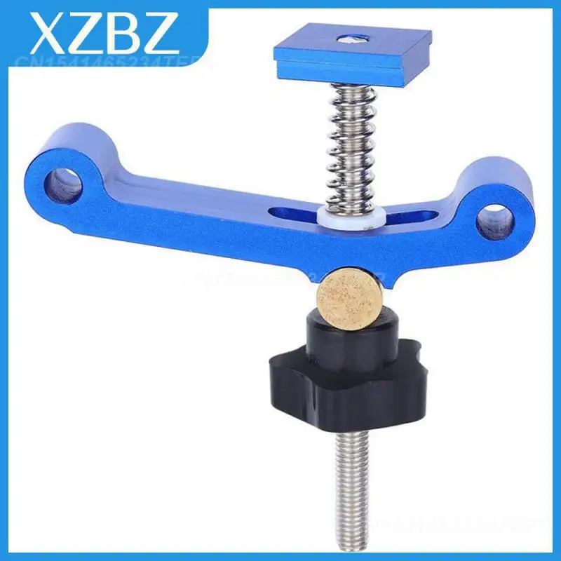 

Corrosion-proof T-track Hold Down Clamp Blue Carpenter Universal Jig T-slots Adjustable T Rail Clamp Set Fixed Clamp Rust-proof