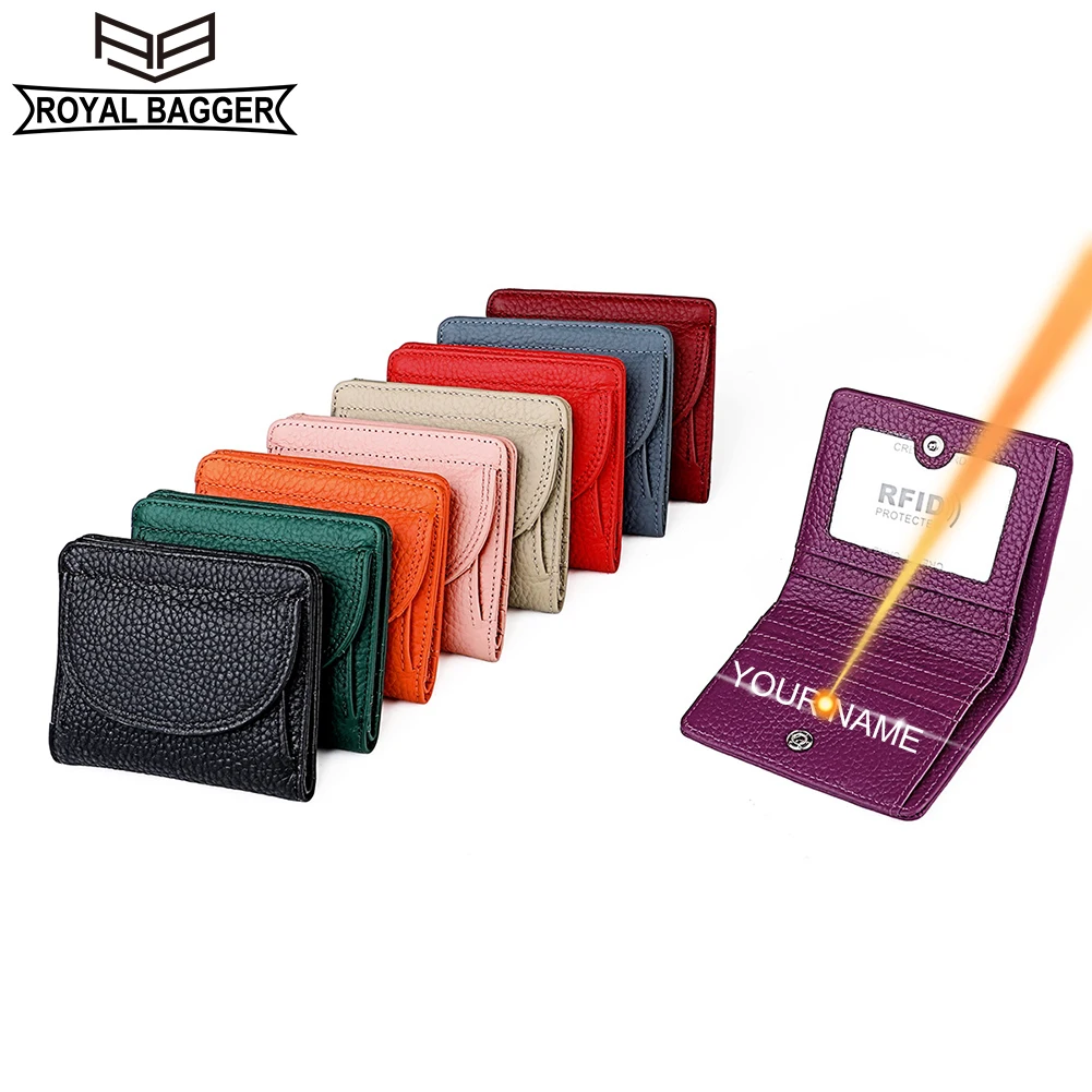 Royal Bagger Mini Short Wallets for Men Women Japanese New RFID Block Genuine Cow Leather Card Holder Fashion Coin Purse 3002
Royal Bagger Mini Short Wallets for Men Women Japanese New RFID Block Genuine Cow Leather Card Holder Fashion Coin Purse 3002