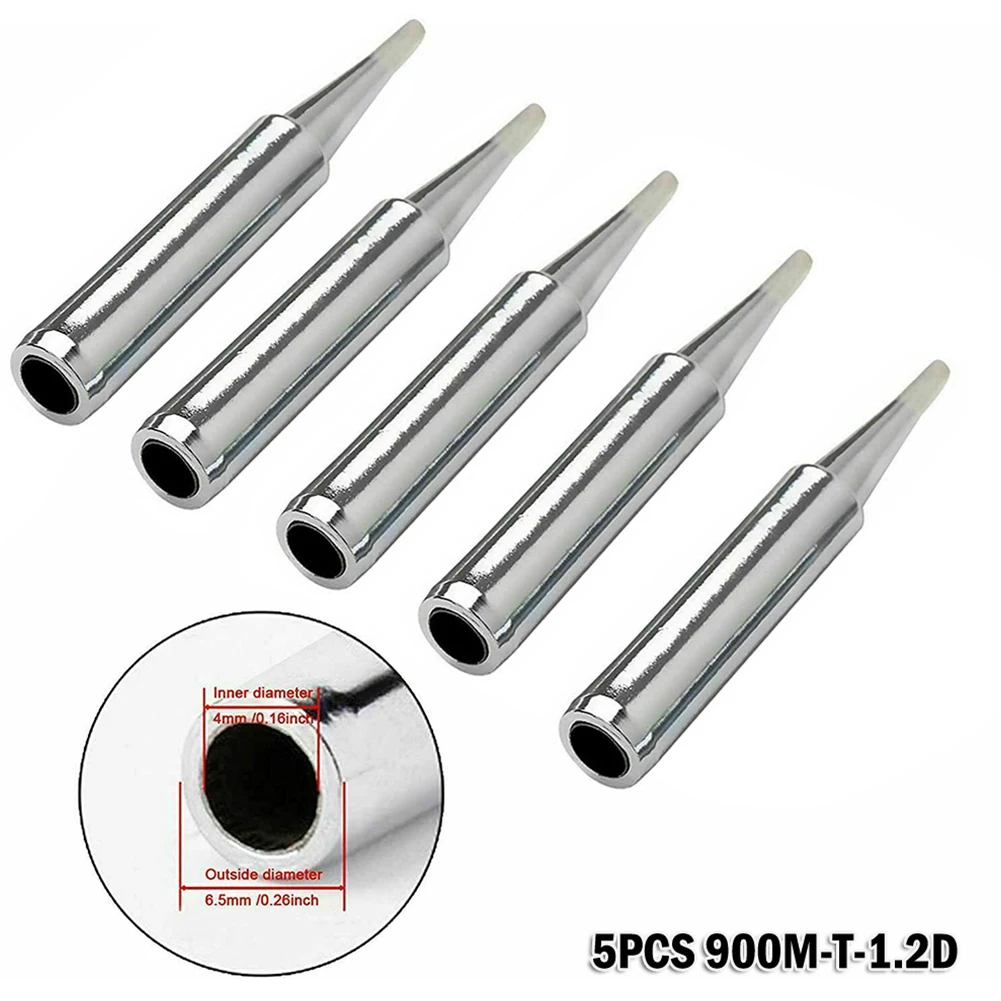 900M T 1.2D Soldering Iron Tips 5pcs Copper Lead Free Welding Nozzles For Yihua 969 DB+ Rework Soldering Station Solder Tools
900M T 1.2D Soldering Iron Tips 5pcs Copper Lead Free Welding Nozzles For Yihua 969 DB+ Rework Soldering Station Solder Tools