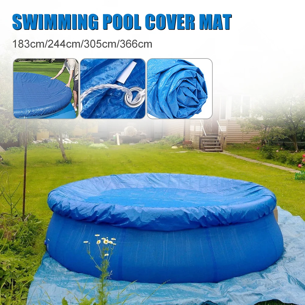 Round Pool Cover 6/8/10/12ft. Solar Cover for Above Ground Swimming Pools Dustproof Cover for Framed Pools Inflatable Pools
Round Pool Cover 6/8/10/12ft. Solar Cover for Above Ground Swimming Pools Dustproof Cover for Framed Pools Inflatable Pools