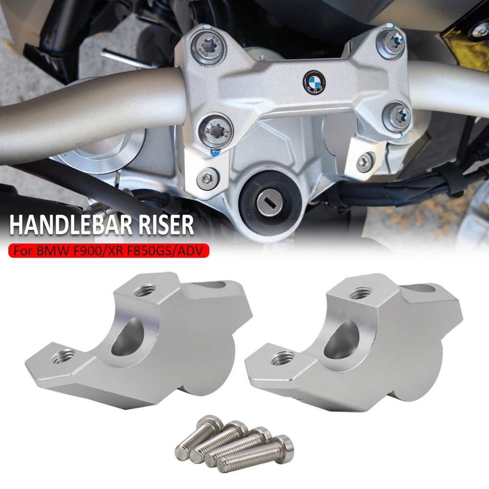 F850GS Adventure F850GS 2018 2019 2020 2021 Accessories CNC 28mm Handlebar Risers Clamp Height up Adapter For BMW F900R F900XR
F850GS Adventure F850GS 2018 2019 2020 2021 Accessories CNC 28mm Handlebar Risers Clamp Height up Adapter For BMW F900R F900XR