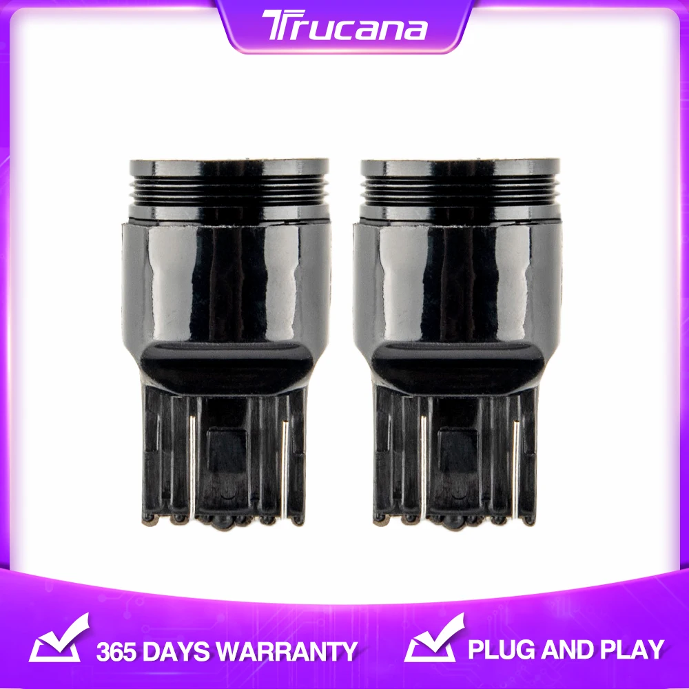 Trucana 2x 1200LM T20 7443 W21 5W 7440 W21W LED Light Bulb12 SMD 2835 Chips CANBUS No error For BMW Audi VW Benz Kia 6500k 12V
Trucana 2x 1200LM T20 7443 W21 5W 7440 W21W LED Light Bulb12 SMD 2835 Chips CANBUS No error For BMW Audi VW Benz Kia 6500k 12V