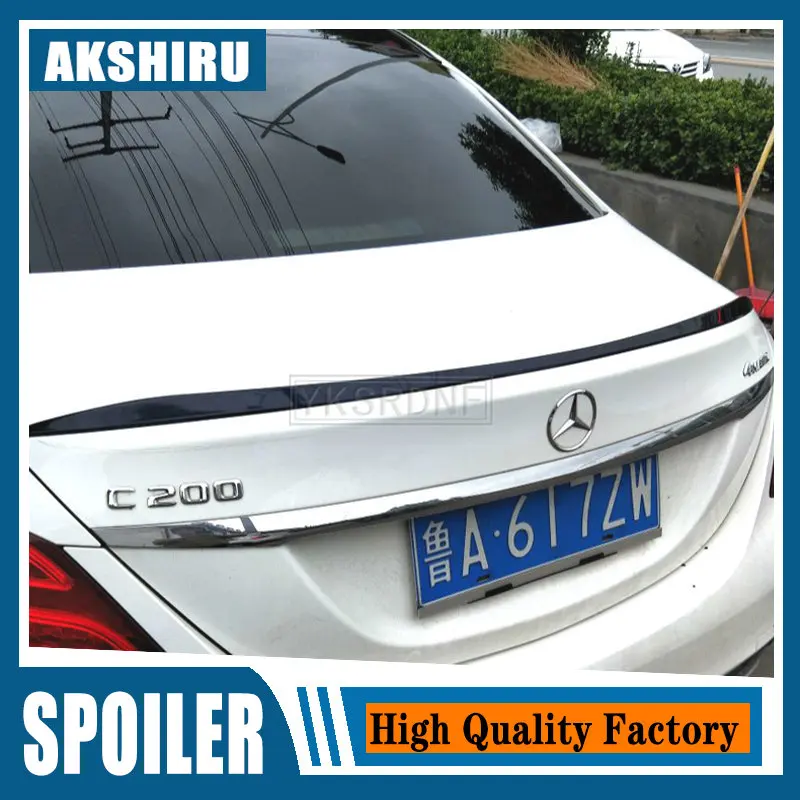 Спойлер в стиле AMG для Benz W205 C200L C260L, автомобильное заднее крыло из АБС-пластика, 4 двери, Праймер, цветной спойлер 2014 и выше 
Спойлер в стиле AMG для Benz W205 C200L C260L, автомобильное заднее крыло из АБС-пластика, 4 двери, Праймер, цветной спойлер 2014 и выше