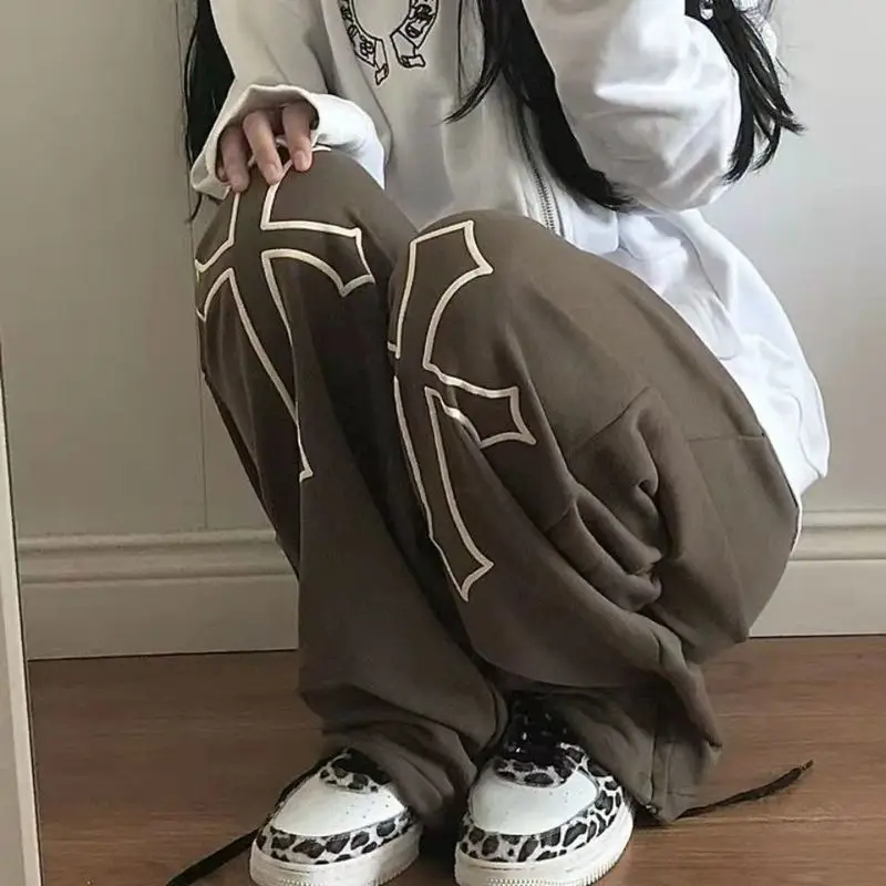 Mall Goth Cross Baggy Wide Leg Pants Womenrunge Trousers Dark Aesthetic Emo Alt Korean Fashion Clothes
Mall Goth Cross Baggy Wide Leg Pants Womenrunge Trousers Dark Aesthetic Emo Alt Korean Fashion Clothes