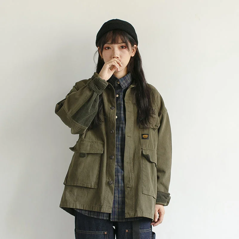 Women's Jacket Safari 2023 Harajuku Baseball Cardigan For Women Bomber Varsity Jacket Autumn Coat Techwear Y2k Clothes Overcoat
Women's Jacket Safari 2023 Harajuku Baseball Cardigan For Women Bomber Varsity Jacket Autumn Coat Techwear Y2k Clothes Overcoat