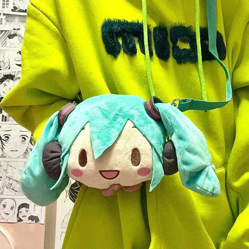 Милая сумка Hatsune Miku, высокое качество, маленькая сумка для хранения, большая емкость, портативная плюшевая сумка через плечо, подарок для дев...
Милая сумка Hatsune Miku, высокое качество, маленькая сумка для хранения, большая емкость, портативная плюшевая сумка через плечо, подарок для дев...
