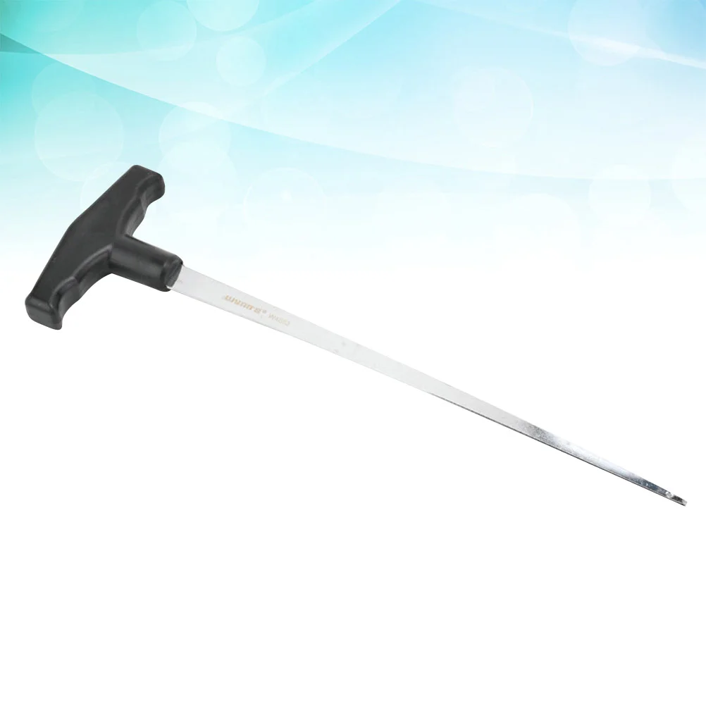 1 Pc Car Repair Threading Device Extended Steel Threader Repair Device T-type Wire Feeder Car Windscreen Repair Tool
1 Pc Car Repair Threading Device Extended Steel Threader Repair Device T-type Wire Feeder Car Windscreen Repair Tool