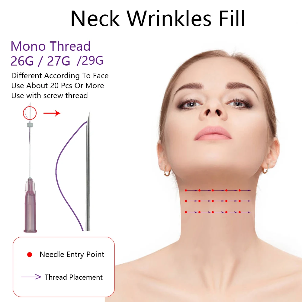 50 PCS Mono PDO PCL Lifting Mini Bags Thread Top Selling 26G 29G 30G Mono Eye Threads With Sharp Needle
50 PCS Mono PDO PCL Lifting Mini Bags Thread Top Selling 26G 29G 30G Mono Eye Threads With Sharp Needle