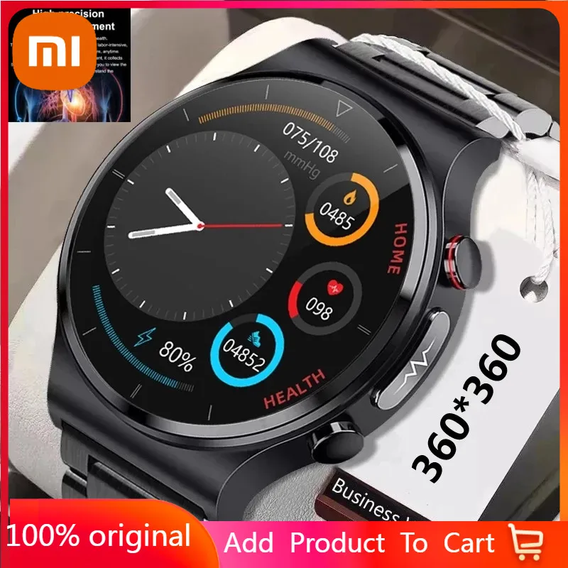 Смарт-часы Xiaomi ECG + PPG мужские, лазерные фитнес-часы с тонометром и пульсометром, водонепроницаемые IP68
Смарт-часы Xiaomi ECG + PPG мужские, лазерные фитнес-часы с тонометром и пульсометром, водонепроницаемые IP68
