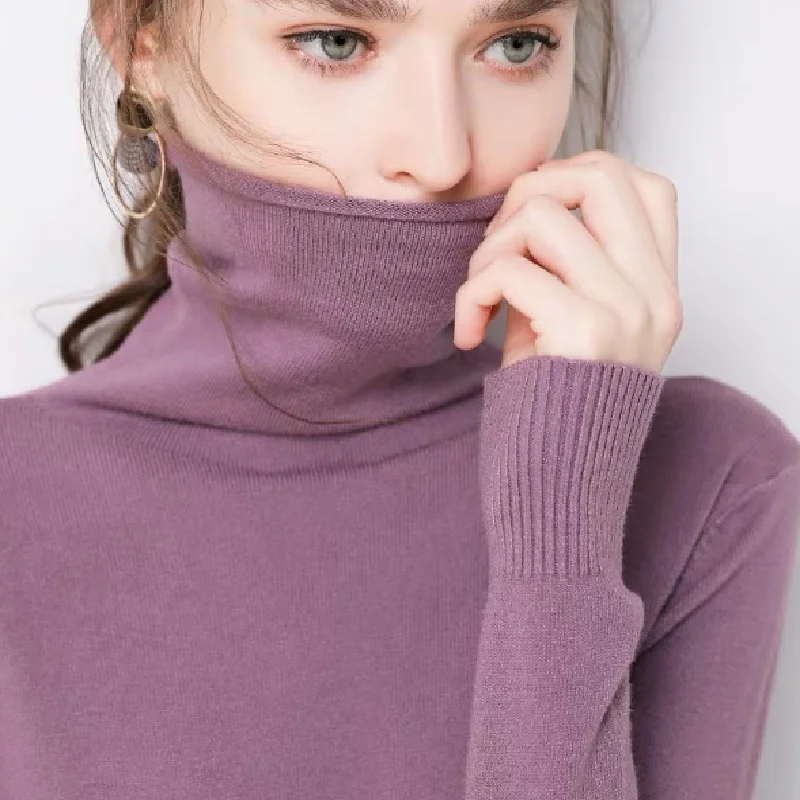 Autumn Winter Soft Cashmere Turtleneck Pullovers Sweaters Female Winter Korean Slim-fit Pull Sweater Womens Clothing Pullovers
Autumn Winter Soft Cashmere Turtleneck Pullovers Sweaters Female Winter Korean Slim-fit Pull Sweater Womens Clothing Pullovers