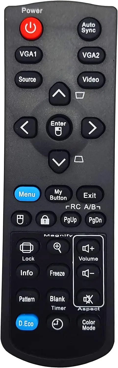 Пульт дистанционного управления для проектора ViewSonic PJD5234L PJD5453S PJD5483S PJD5533W PJD6223 PJD6235 PJD6243 PJD6245 PJD6345
Пульт дистанционного управления для проектора ViewSonic PJD5234L PJD5453S PJD5483S PJD5533W PJD6223 PJD6235 PJD6243 PJD6245 PJD6345