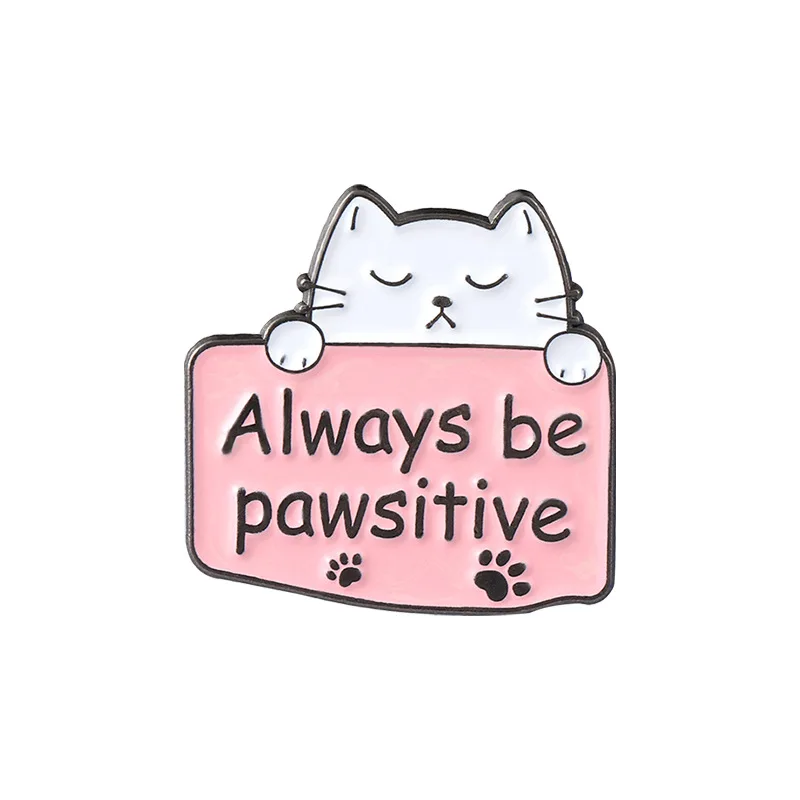 Creative Cartoon Cat Claw Shape Fashionable Creative Cartoon Brooch Lovely Enamel Badge Clothing Accessories
Creative Cartoon Cat Claw Shape Fashionable Creative Cartoon Brooch Lovely Enamel Badge Clothing Accessories