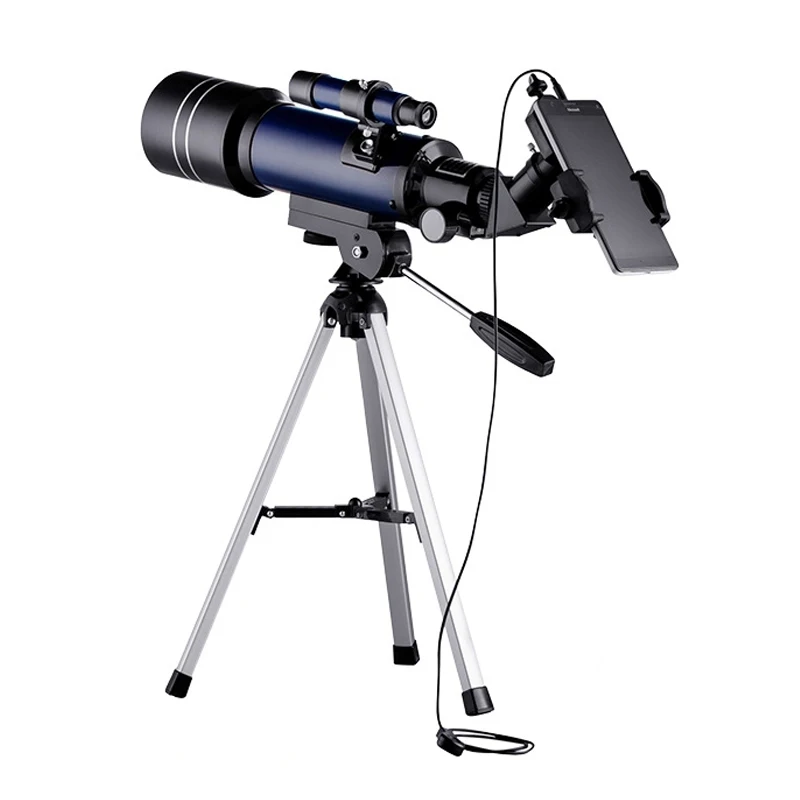 

Original WR852-3 16x/66x70 High Definition High Times Astronomical Telescope with Tripod & Phone Fixing Clip & Moon Filter