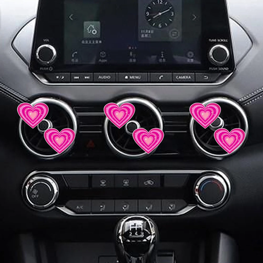 6PCS Car Air Freshener Vent Clips Plastic For Women Cute & Beautiful Car Vent Clips Decoratio Car Heart Rose Red Air Vent Clips
6PCS Car Air Freshener Vent Clips Plastic For Women Cute & Beautiful Car Vent Clips Decoratio Car Heart Rose Red Air Vent Clips