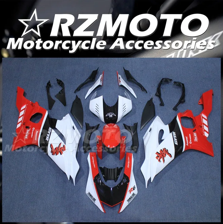 Injection New ABS Fairings Kit Fit for YAMAHA YZF-R6 R6 2017 2018 2019 2020 2021 2022 17 18 19 20 21 22 Bodywork Set Red White
Injection New ABS Fairings Kit Fit for YAMAHA YZF-R6 R6 2017 2018 2019 2020 2021 2022 17 18 19 20 21 22 Bodywork Set Red White