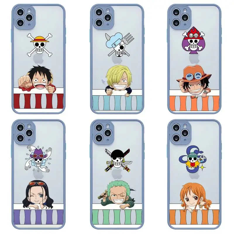 One Piece Luffy Tony Chopper Phone Case For iphone 13 12 11 Pro Max Mini XS 8 7 Plus X SE 2020 XR Matte Transparent Light gray
One Piece Luffy Tony Chopper Phone Case For iphone 13 12 11 Pro Max Mini XS 8 7 Plus X SE 2020 XR Matte Transparent Light gray