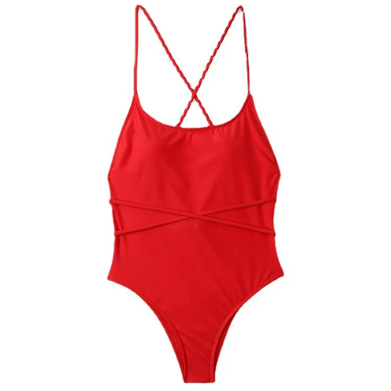 One Piece Bodysuit Swimsuit Women Swimwear 2022 New Monokini Solid Color Sexy Brazilian Beach Female Swimming Suit Beachwear L 
One Piece Bodysuit Swimsuit Women Swimwear 2022 New Monokini Solid Color Sexy Brazilian Beach Female Swimming Suit Beachwear L