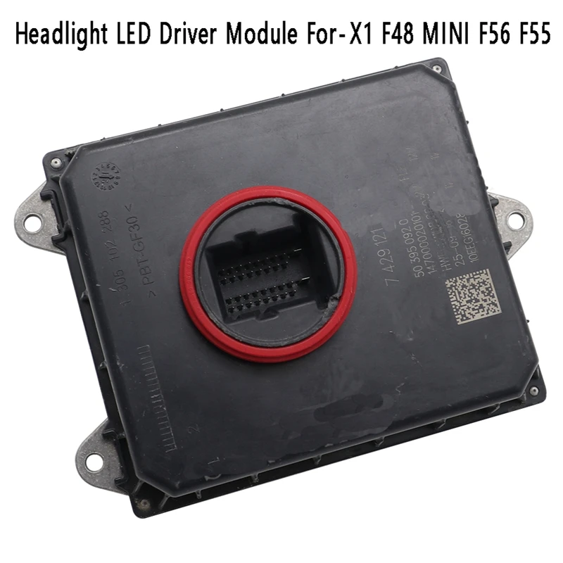 Car Headlight LED Driver Module Computer Headlight Ballast 63117429121 63117429896 For-BMW X1 F48 MINI F56 F55
Car Headlight LED Driver Module Computer Headlight Ballast 63117429121 63117429896 For-BMW X1 F48 MINI F56 F55