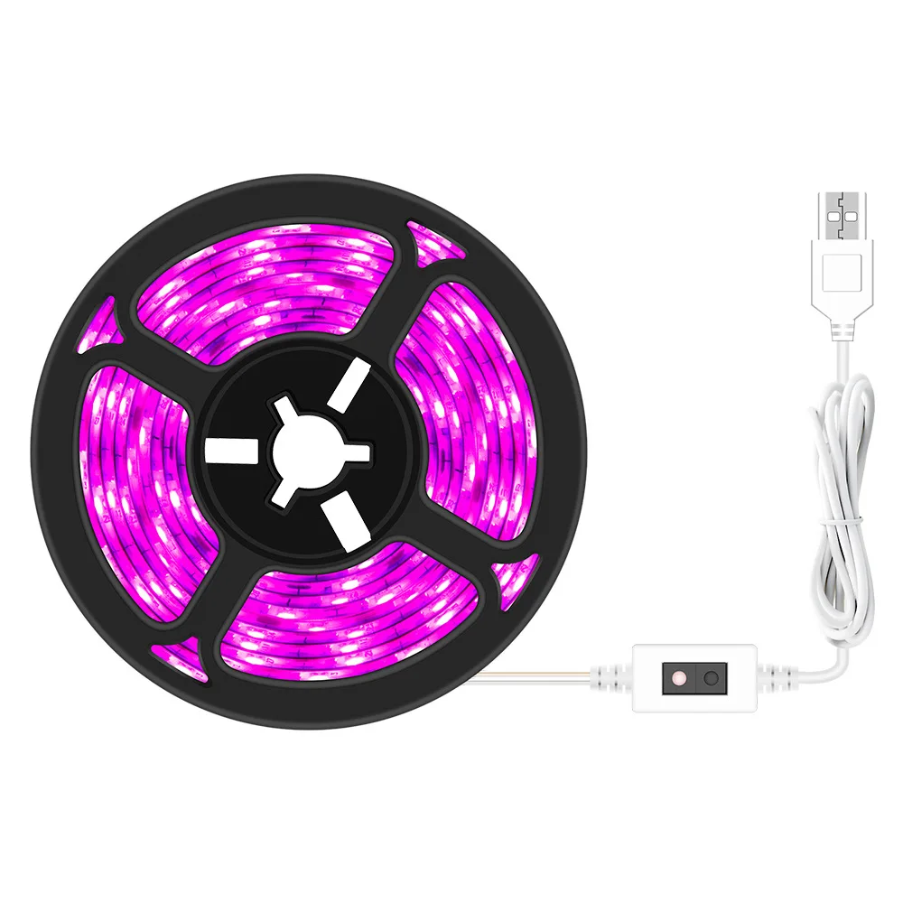 YCRAYS Full Spectrum USB Phytolamps for Plants 5V LED Grow Light Strip 2835 0.5m 1m 2m 3m Phyto Tape for Greenhouse Seedlings
YCRAYS Full Spectrum USB Phytolamps for Plants 5V LED Grow Light Strip 2835 0.5m 1m 2m 3m Phyto Tape for Greenhouse Seedlings
