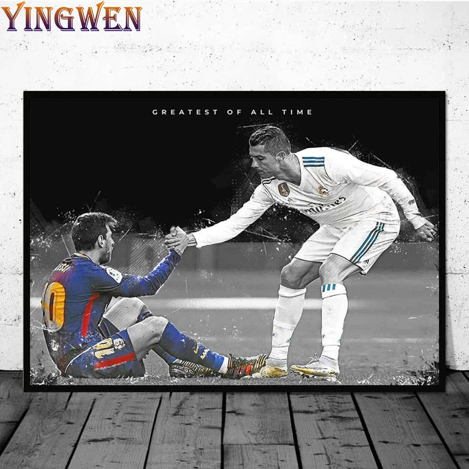 Football Player Soccer Star Portrait DIY Diamond Painting Full Kit Diamond Embroidery Mosaic Cross Stitch Wall Art Home Decor
Football Player Soccer Star Portrait DIY Diamond Painting Full Kit Diamond Embroidery Mosaic Cross Stitch Wall Art Home Decor
