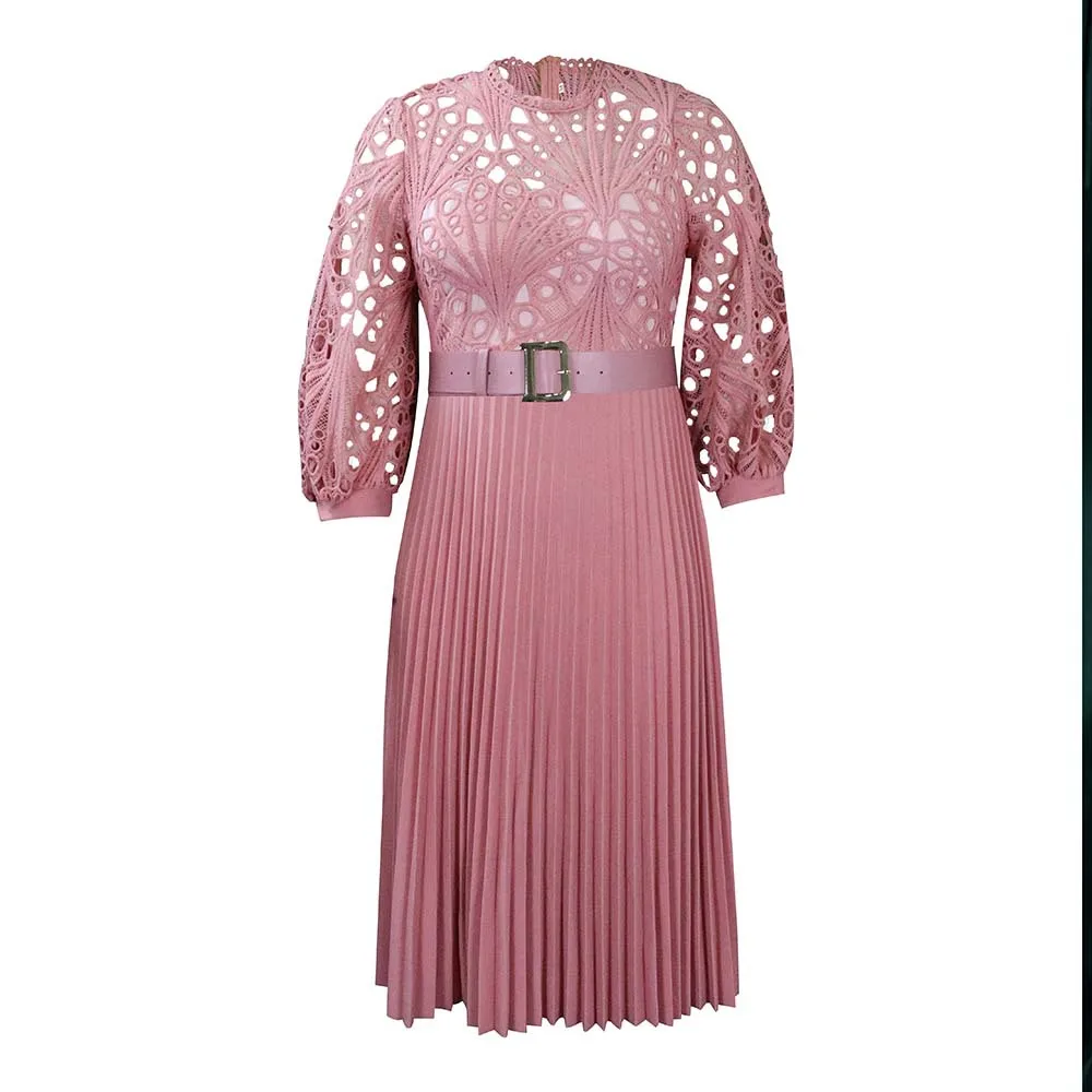 Elegant Eyelet Embroidery Slash Neck Ruffles Full Sleeve High Waist Sexy White Lace Mini Dress Women Party Club A Line Dress
Elegant Eyelet Embroidery Slash Neck Ruffles Full Sleeve High Waist Sexy White Lace Mini Dress Women Party Club A Line Dress