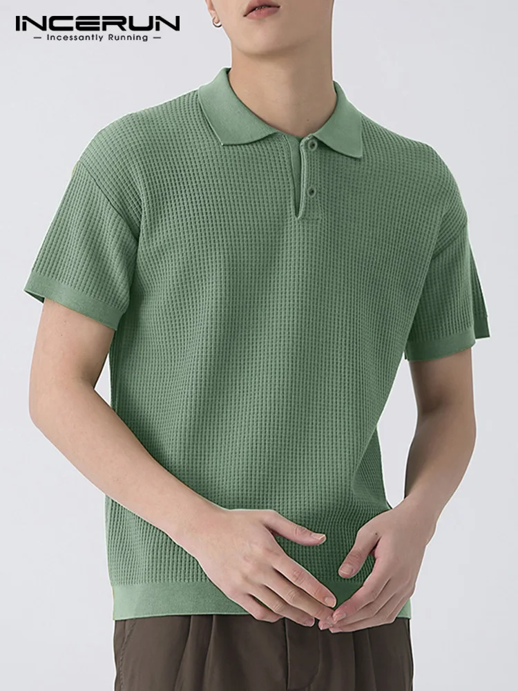 Fashion Casual New Men's Tops INCERUN Korean Style Male Well Fitting Short Sleeve Shirts Solid V-neck Lapel Collar Blouse S-5XL
Fashion Casual New Men's Tops INCERUN Korean Style Male Well Fitting Short Sleeve Shirts Solid V-neck Lapel Collar Blouse S-5XL