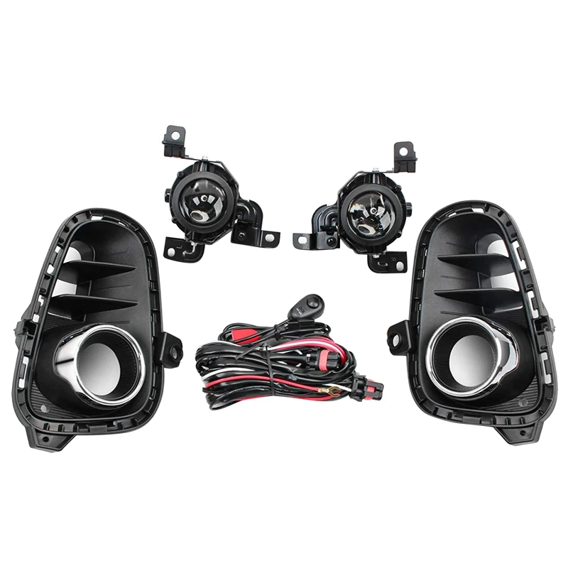 Car Fog Lights Fog Lamps Assembly Replacement Clear Lens 12V 55W for KIA RIO 2017-2020
Car Fog Lights Fog Lamps Assembly Replacement Clear Lens 12V 55W for KIA RIO 2017-2020