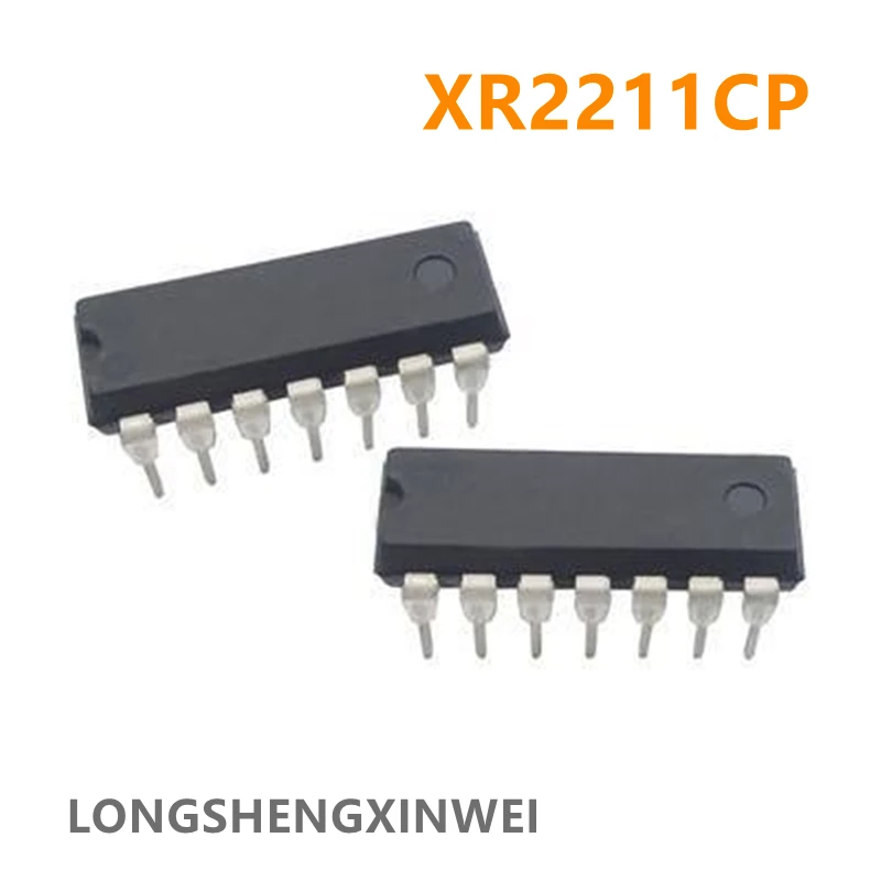 Чип генератора сигналов XR2211CP XR2211 с прямым разъемом и функцией DIP14, 1 шт.
Чип генератора сигналов XR2211CP XR2211 с прямым разъемом и функцией DIP14, 1 шт.