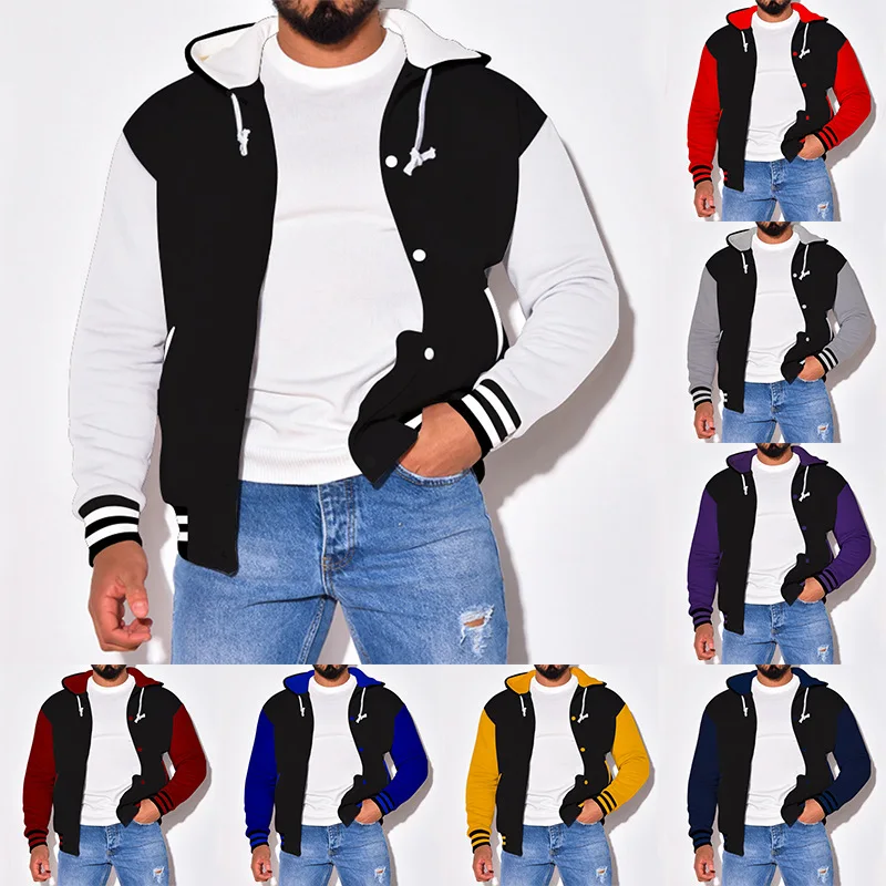 Hoodie Hoodie Autumn And Winter Men's Baseball Suit Men's Sports Plus Fleece Thickened Men's Coat
Hoodie Hoodie Autumn And Winter Men's Baseball Suit Men's Sports Plus Fleece Thickened Men's Coat