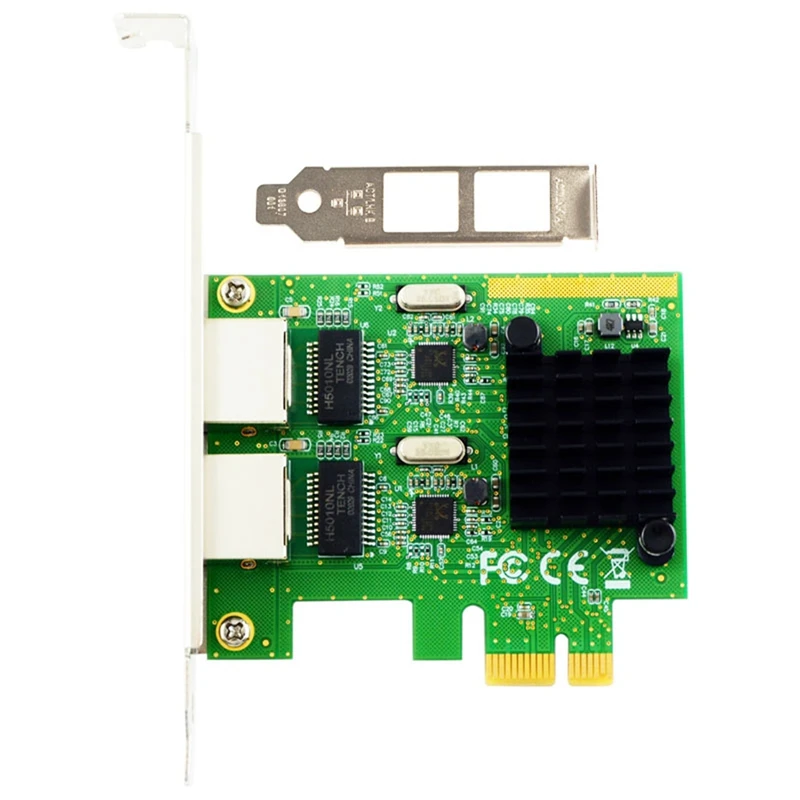 RTL8111G Chip PCI-E X1 Gigabit Dual Port Network Card Desktop Wired Computer Network Card NA8111G-T2
RTL8111G Chip PCI-E X1 Gigabit Dual Port Network Card Desktop Wired Computer Network Card NA8111G-T2