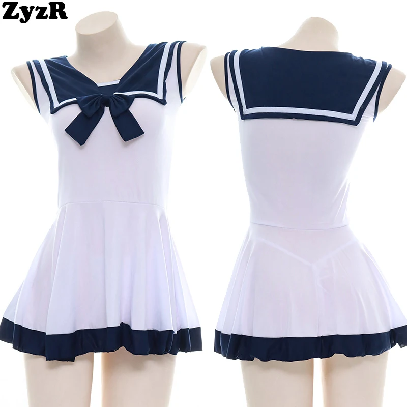ZyzR Summer Deck Girl Sailor Dress Swimsuit Women Student Anime Maid Temptation Uniform Sexy Lingerie Pajamas Nightdress
ZyzR Summer Deck Girl Sailor Dress Swimsuit Women Student Anime Maid Temptation Uniform Sexy Lingerie Pajamas Nightdress