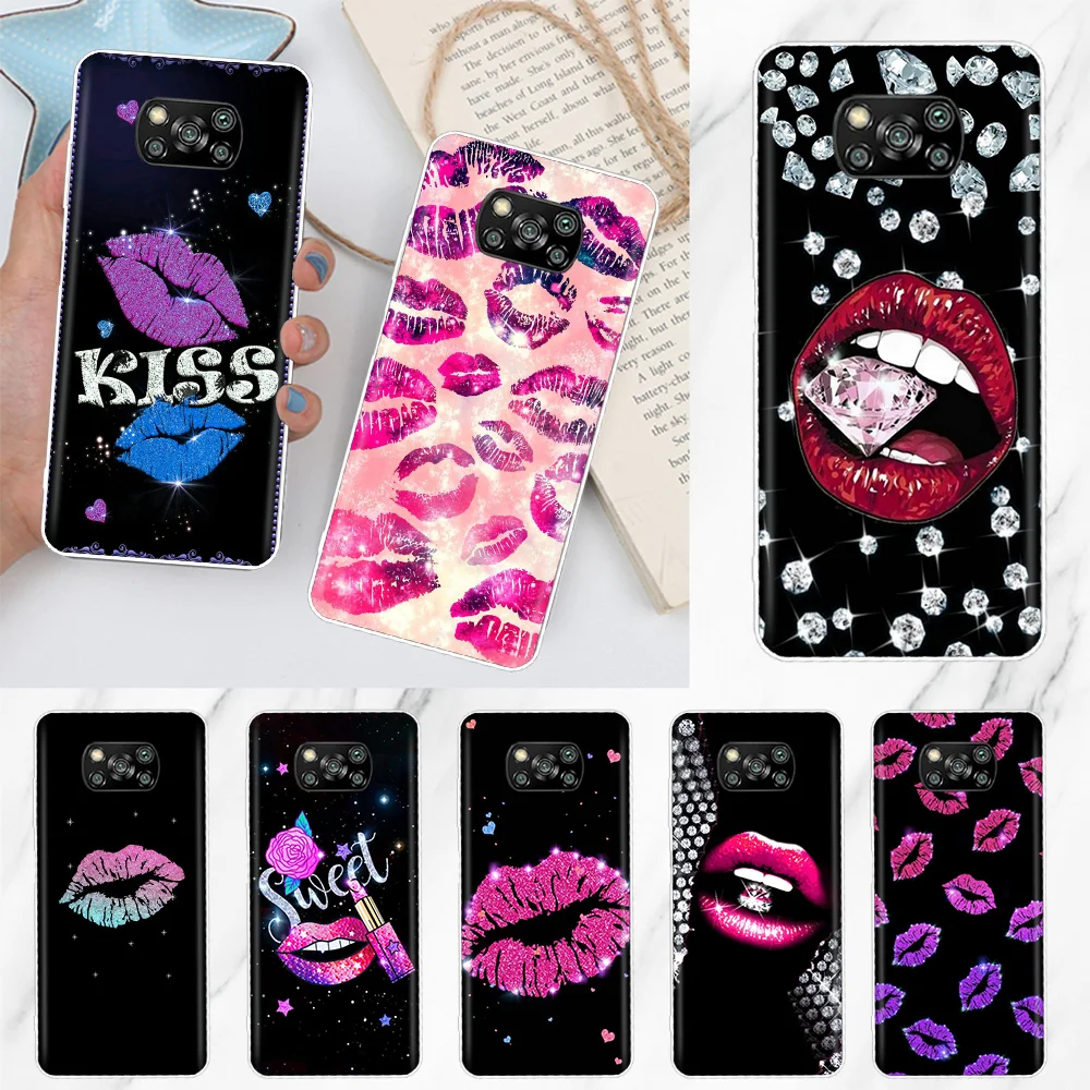 Sexy Kiss Lips Phone Case Coque For Xiaomi Poco X3 Pro F3 M3 F1 X3 NFC M2 Mi 11 Lite 5G 11 Ultra Note 10 Pro 9T 10T Cover Funda
Sexy Kiss Lips Phone Case Coque For Xiaomi Poco X3 Pro F3 M3 F1 X3 NFC M2 Mi 11 Lite 5G 11 Ultra Note 10 Pro 9T 10T Cover Funda
