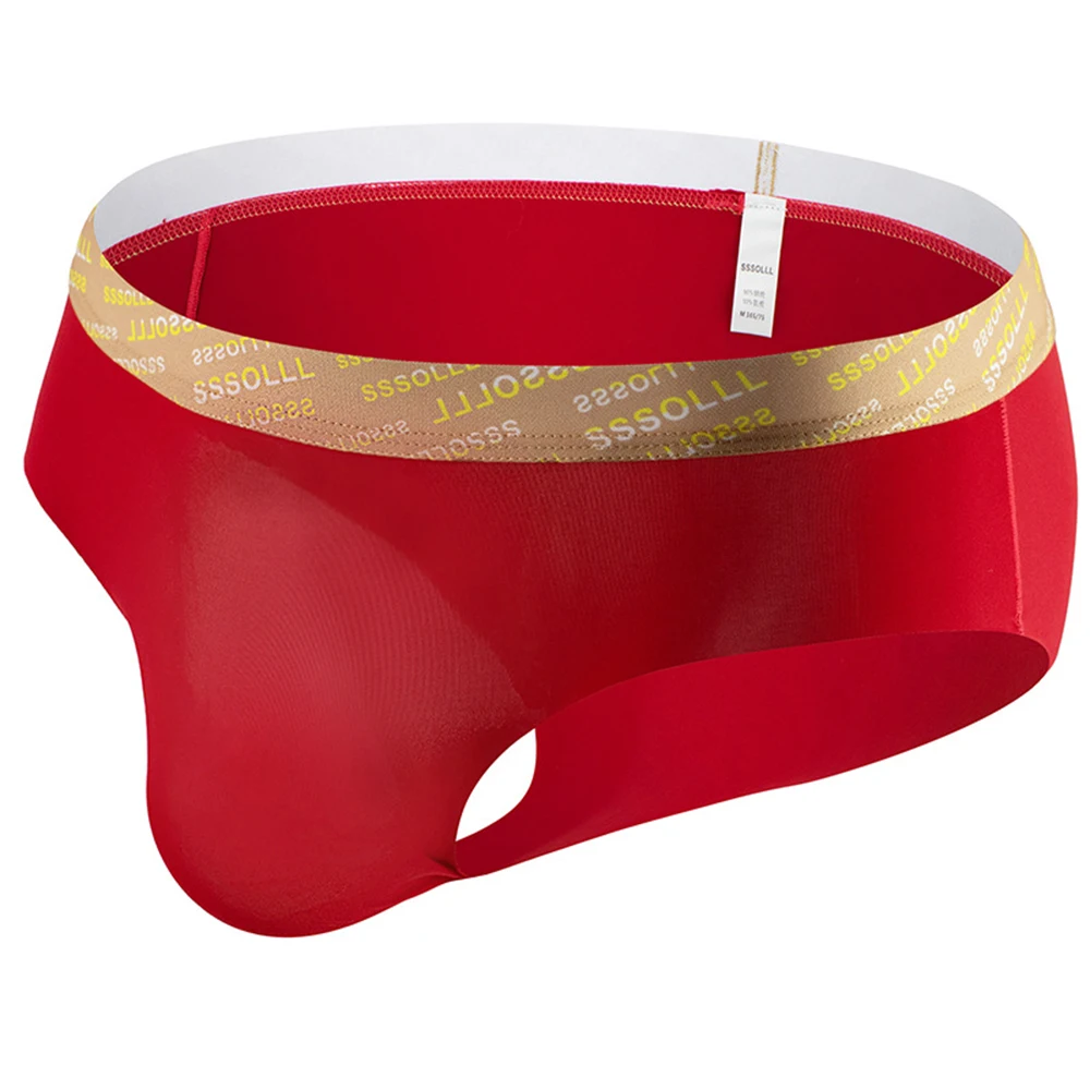 Ice Silk Seamless Thong Men Sexy Briefs Bulge Pouch Underwear Low Waist Ultra-Thin Panties Peni Big Scrotum Pouch Soft Underpant
Ice Silk Seamless Thong Men Sexy Briefs Bulge Pouch Underwear Low Waist Ultra-Thin Panties Peni Big Scrotum Pouch Soft Underpant