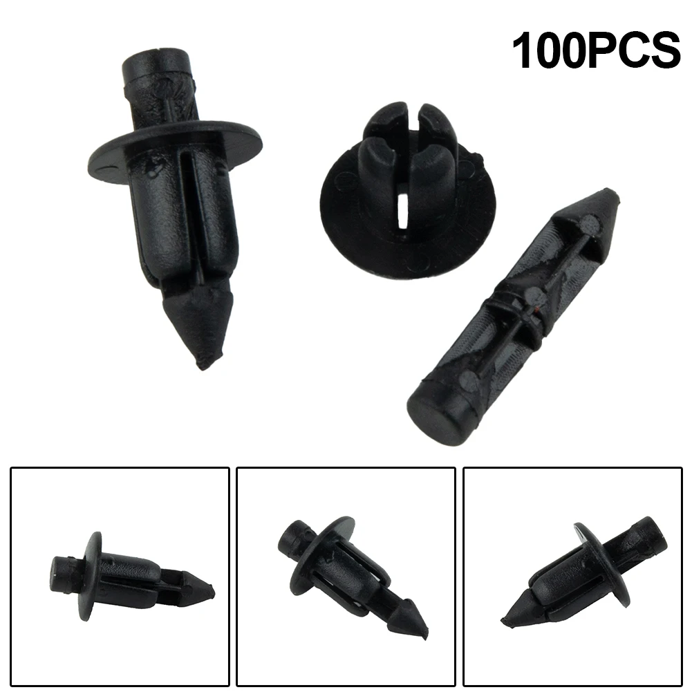 100PCS Plastic Auto Fastener Clip Fairing Rivet Setting Panel Fastener Clips Bumper Door Trim Panel Retainer Fastener Kit
100PCS Plastic Auto Fastener Clip Fairing Rivet Setting Panel Fastener Clips Bumper Door Trim Panel Retainer Fastener Kit