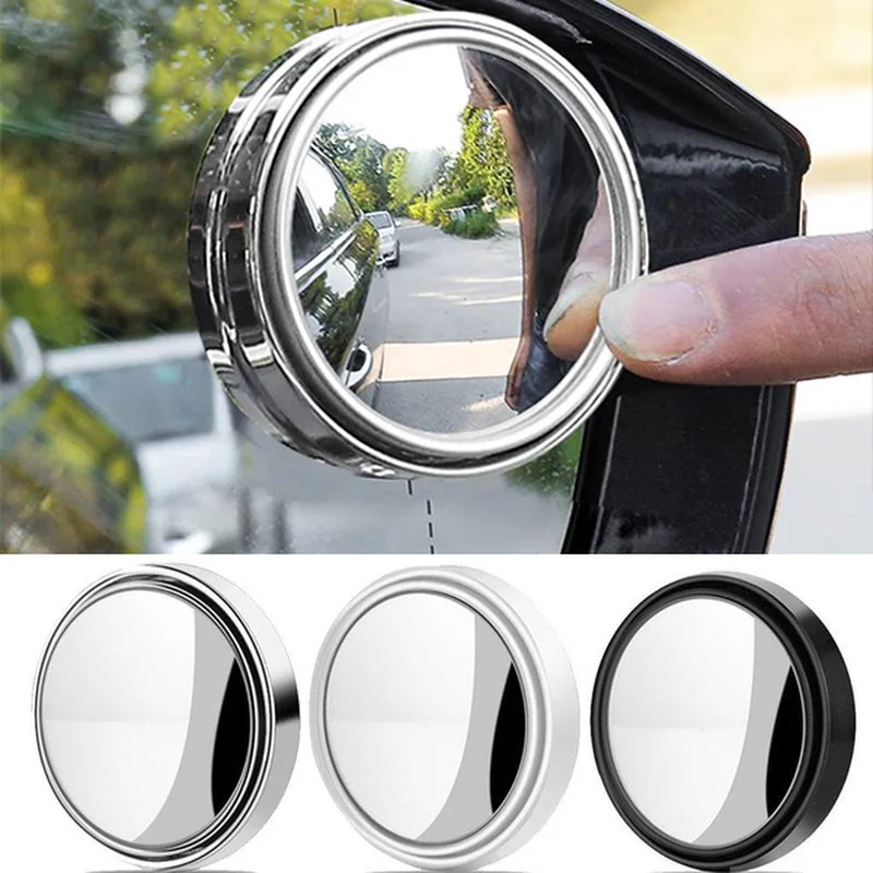 2Pcs Car Rearview Mirror Blind Spot Mirror Round 360 Degree Rotating Auto Wide-angle Frame Auxiliary Vehicle Parking Mirror
2Pcs Car Rearview Mirror Blind Spot Mirror Round 360 Degree Rotating Auto Wide-angle Frame Auxiliary Vehicle Parking Mirror