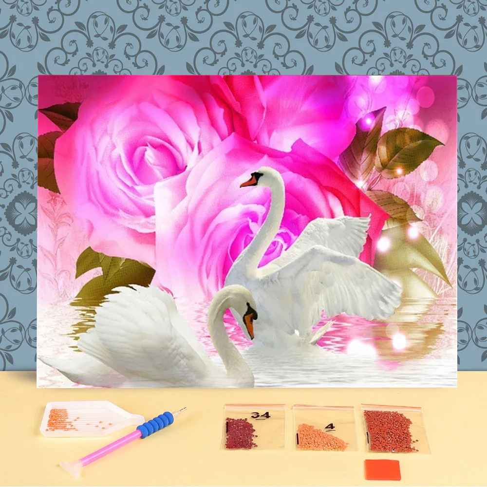 Алмазная 3D вышивка «Лебедь», набор для алмазной мозаики «сделай сам», домашний Рождественский подарок, картина для спальни
Алмазная 3D вышивка «Лебедь», набор для алмазной мозаики «сделай сам», домашний Рождественский подарок, картина для спальни